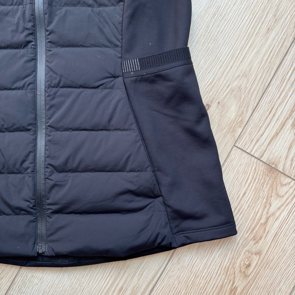 lululemon down for it all black vest size 8 - Picture 2 of 12